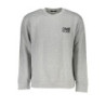 SWEAT-SHIRT SANS FERMETURE ÉCLAIR GRIS POUR HOMMES CAVALLI CLASS