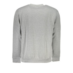 SWEAT-SHIRT SANS FERMETURE ÉCLAIR GRIS POUR HOMMES CAVALLI CLASS