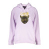CAVALLI CLASS WOMEN'S SWEATSHIRT WITHOUT ZIP PURPLE