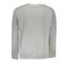 CAVALLI CLASS MEN'S GRAY ZIPLESS SWEATSHIRT