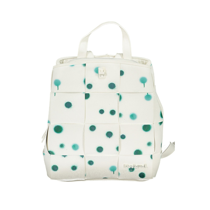DESIGUAL WHITE WOMEN'S BACKPACK