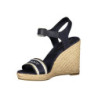 CHAUSSURES SANDALES BLEUES TOMMY HILFIGER POUR FEMMES