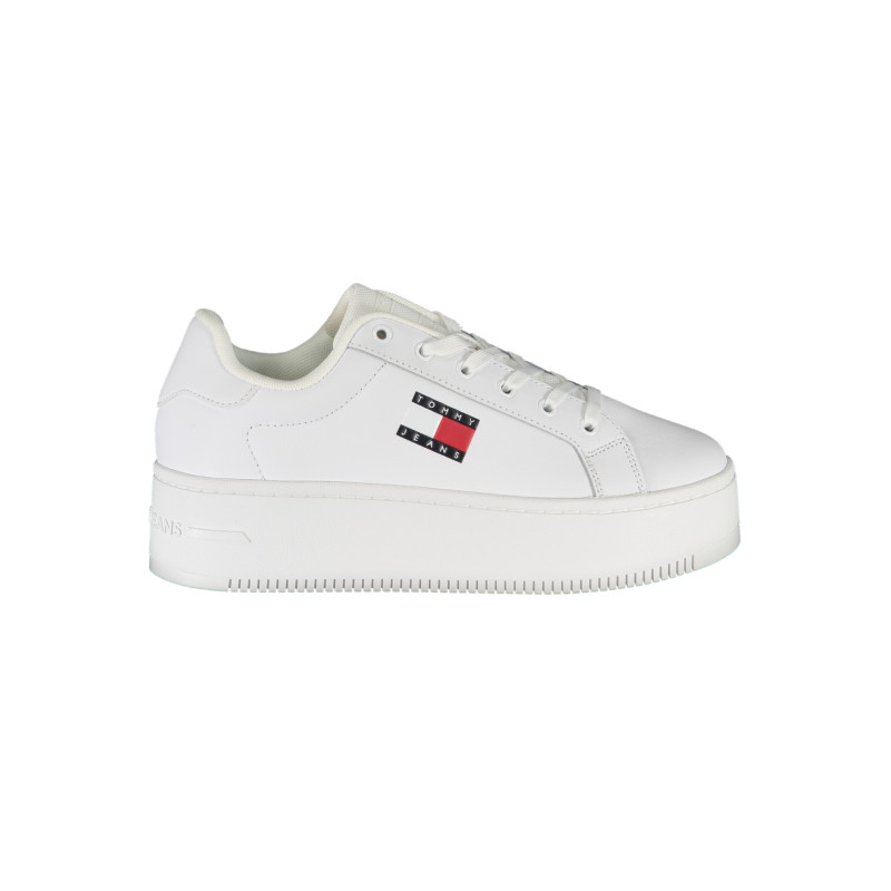 CHAUSSURES DE SPORT POUR FEMMES TOMMY HILFIGER BLANCHES