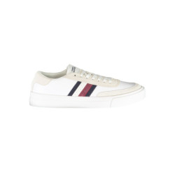 CHAUSSURES DE SPORT BLANCHES TOMMY HILFIGER POUR HOMMES