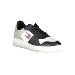 TOMMY HILFIGER BLACK MEN'S SPORTS SHOES