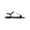 PATRIZIA PEPE BLACK WOMEN'S SANDAL FOOTWEAR