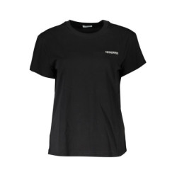 PATRIZIA PEPE WOMEN'S SHORT SLEEVE T-SHIRT BLACK