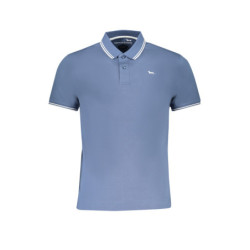 HARMONT & BLAINE MEN'S SHORT SLEEVED POLO SHIRT BLUE
