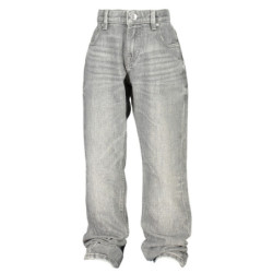 GUESS JEANS JEAN EN DENIM GRIS POUR ENFANT