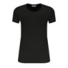 PATRIZIA PEPE WOMEN'S SHORT SLEEVE T-SHIRT BLACK