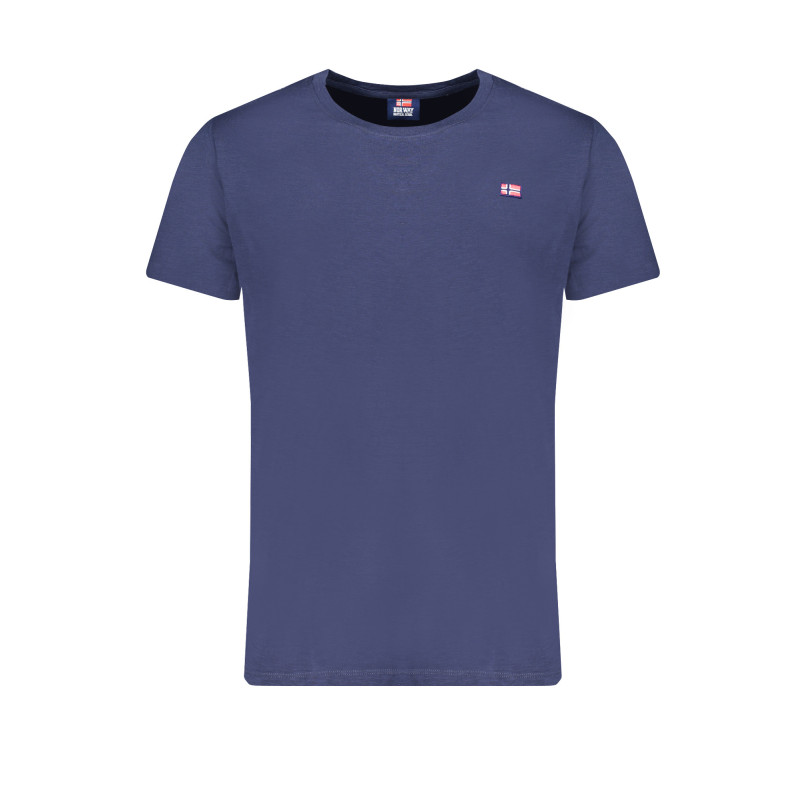 NORVÈGE 1963 T-SHIRT MANCHES COURTES HOMME BLEU