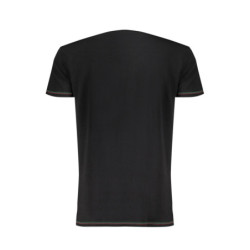 AERONAUTICA MILITARE BLACK MEN'S OUTDOOR T-SHIRT