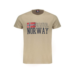 NORWAY 1963 BEIGE MEN'S SHORT SLEEVE T-SHIRT