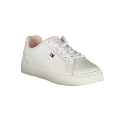 TOMMY HILFIGER WHITE WOMEN'S SPORTS SHOES
