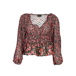 PULL DESIGUAL ROSE FEMME