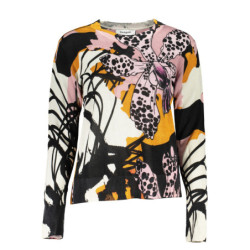 PULL DESIGUAL ROSE FEMME