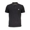 TIMBERLAND MEN'S BLACK SHORT SLEEVED POLO SHIRT