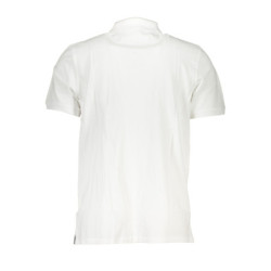 TIMBERLAND MEN'S WHITE SHORT SLEEVED POLO SHIRT