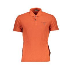 NAPAPIJRI POLO MANCHES COURTES ORANGE HOMME