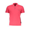 NAPAPIJRI MEN'S SHORT SLEEVED POLO SHIRT PINK