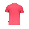 NAPAPIJRI POLO MANCHES COURTES HOMME ROSE