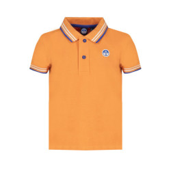 POLO MANCHES COURTES ORANGE NORTH SAILS POUR ENFANT