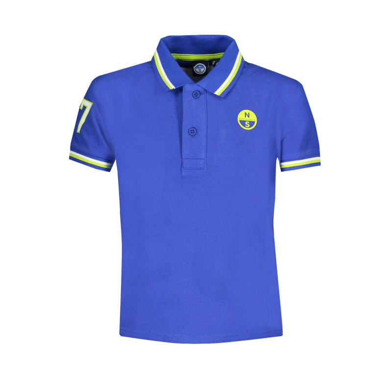 NORTH SAILS POLO MANCHES COURTES ENFANT BLEU