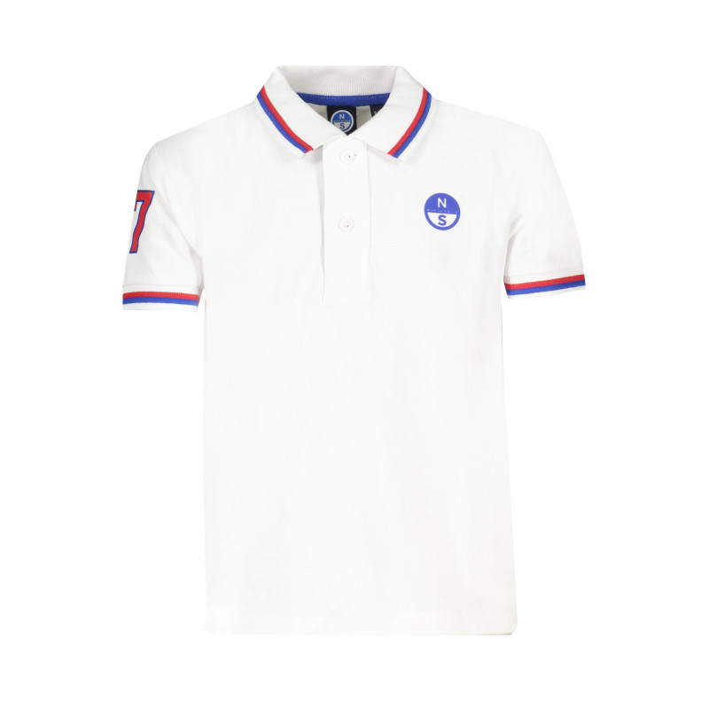 POLO BLANC À MANCHES COURTES NORTH SAILS POUR ENFANT