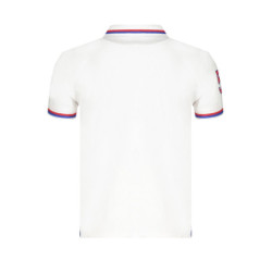 NORTH SAILS WHITE SHORT SLEEVED POLO SHIRT FOR CHILDREN
