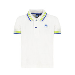 POLO BLANC À MANCHES COURTES NORTH SAILS POUR ENFANT