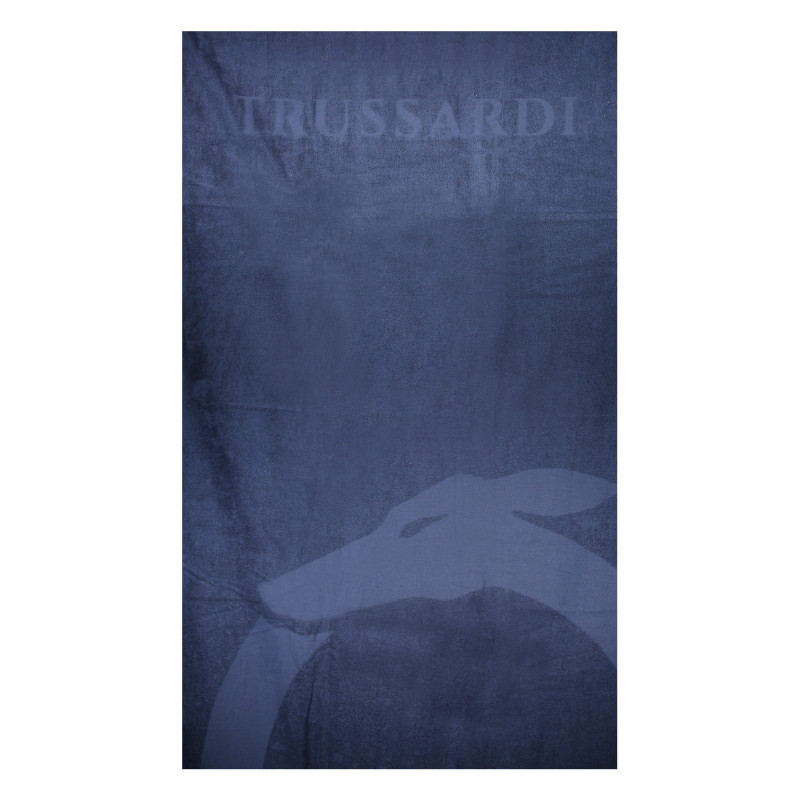 TRUSSARDI JEANS SERVIETTE DE PLAGE HOMME BLEU