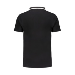 FILA POLO NOIR MANCHES COURTES HOMME