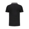 FILA MEN'S BLACK SHORT SLEEVED POLO SHIRT