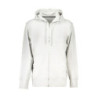 CALVIN KLEIN MEN'S GRAY ZIP SWEATSHIRT