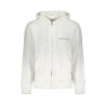 SWEAT-SHIRT ZIPPÉ BLANC CALVIN KLEIN POUR HOMMES