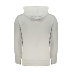 SWEAT-SHIRT SANS FERMETURE ÉCLAIR GRIS CALVIN KLEIN POUR HOMMES