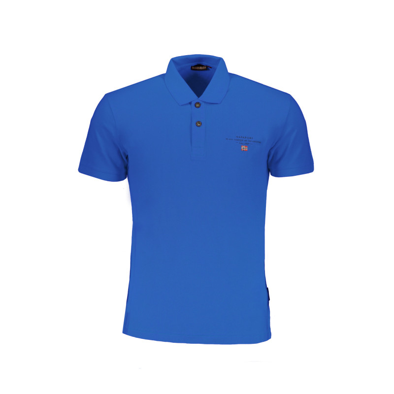 NAPAPIJRI POLO MANCHES COURTES HOMME BLEU