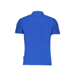 NAPAPIJRI MEN'S SHORT SLEEVED POLO SHIRT BLUE