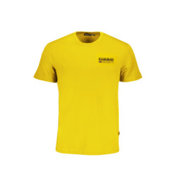 T-SHIRT NAPAPIJRI MANCHES COURTES HOMME JAUNE