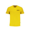 NAPAPIJRI YELLOW MEN'S SHORT SLEEVED T-SHIRT