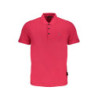 NAPAPIJRI POLO MANCHES COURTES HOMME ROSE