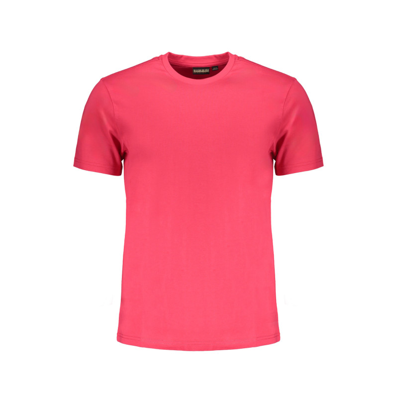 NAPAPIJRI MEN'S SHORT SLEEVE T-SHIRT PINK