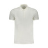 POLO BLANC À MANCHES COURTES POUR HOMMES CALVIN KLEIN