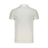 POLO BLANC À MANCHES COURTES POUR HOMMES CALVIN KLEIN