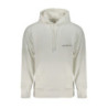 CALVIN KLEIN MEN'S WHITE ZIPLESS SWEATSHIRT