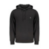 CALVIN KLEIN MEN'S BLACK ZIPLESS SWEATSHIRT