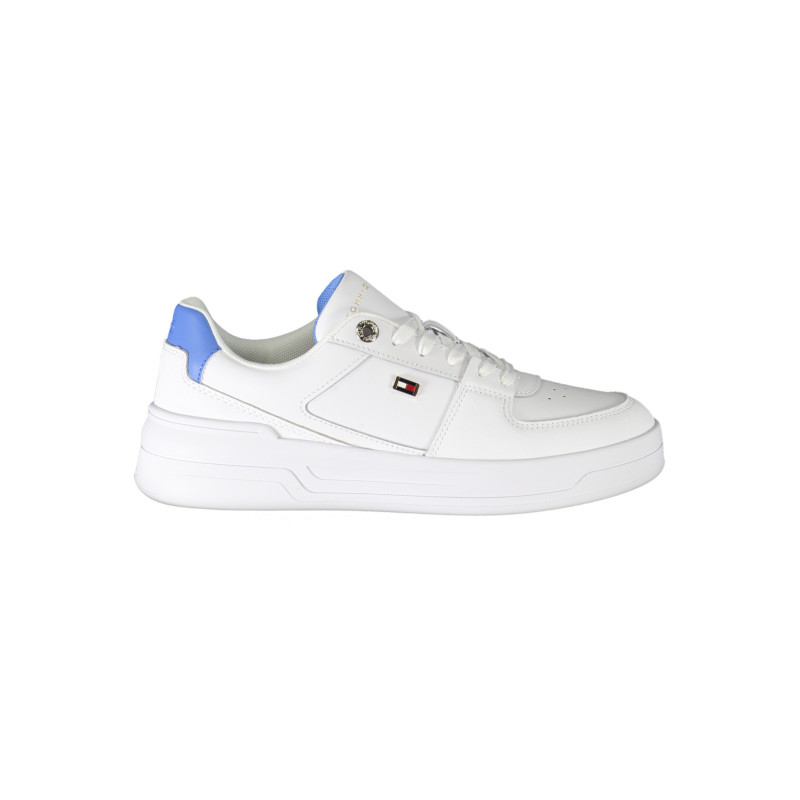 TOMMY HILFIGER WHITE WOMEN'S SPORTS SHOES