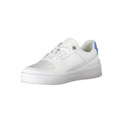 TOMMY HILFIGER WHITE WOMEN'S SPORTS SHOES