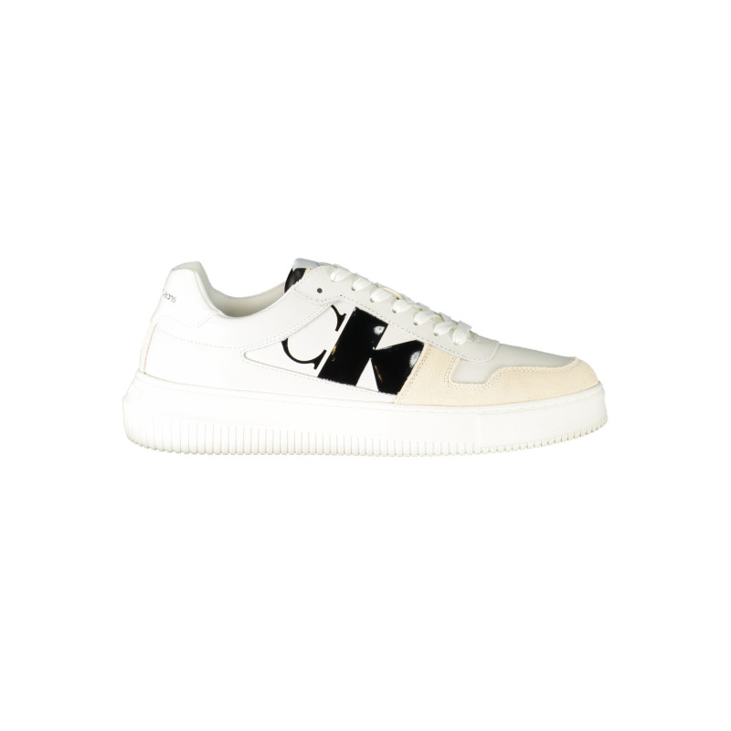 CALVIN KLEIN WHITE MEN'S SPORTS SHOES