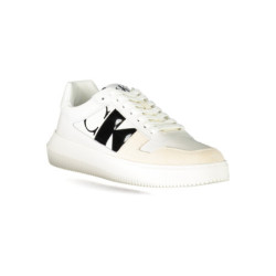CHAUSSURES DE SPORT POUR HOMMES CALVIN KLEIN BLANCHES
